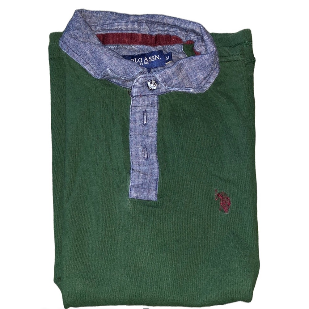 US Polo Assn Since 1890 Mens Polo Shirt Size M Short Sleeve